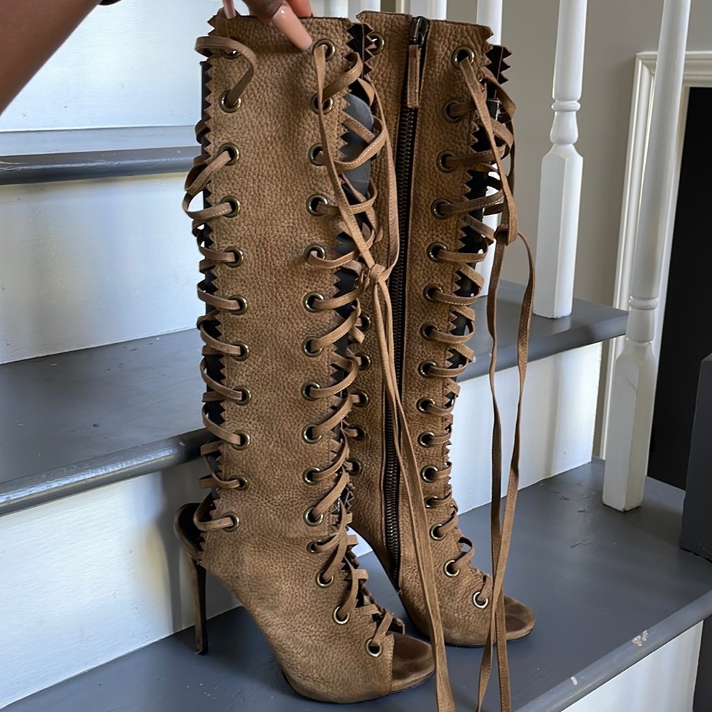 Giuseppe Zanotti lace up boots
